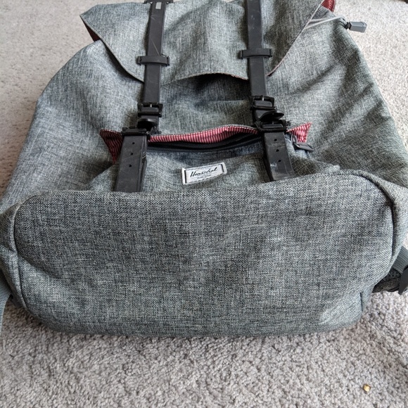 Herschel Little America backpack raven crosshatch - Picture 5 of 7
